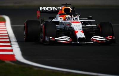 Red Bull Racing RB16B White Honda Tribute Livery Wallpaper