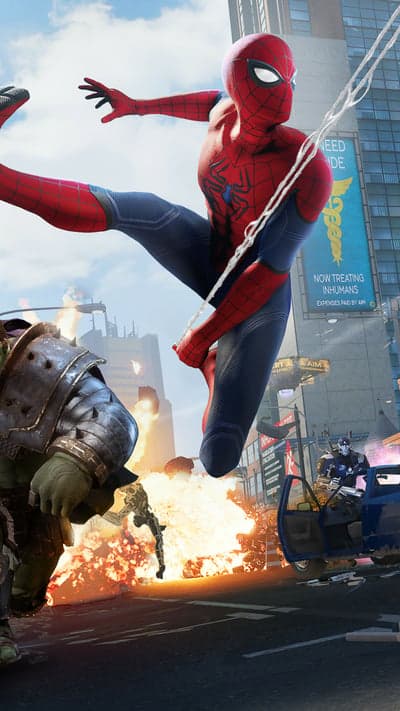 Web-Slinger's Leap- Midtown Mayhem