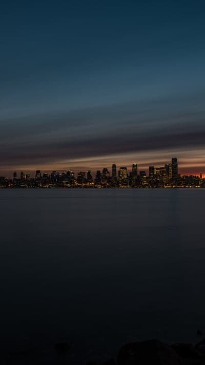 City Glow - Twilight over the Waterfront