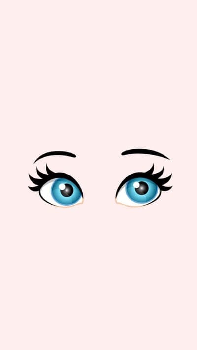 Vibrant Gaze - Expressive Blue Eyes
