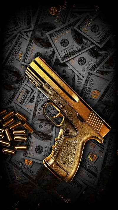 Golden Gun and Dollars: Power and Wealth Symbolism