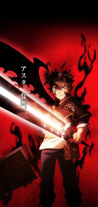 Asta Devil Union Black Clover Phone Wallpaper Background