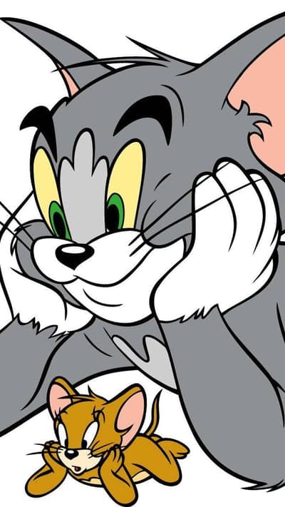 Tom and Jerry Cartoon Characters Funny Pose