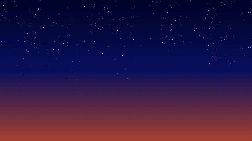 Sunset sky background shows layered orange and purple clouds above a soft twilight horizon line in 4K resolution.