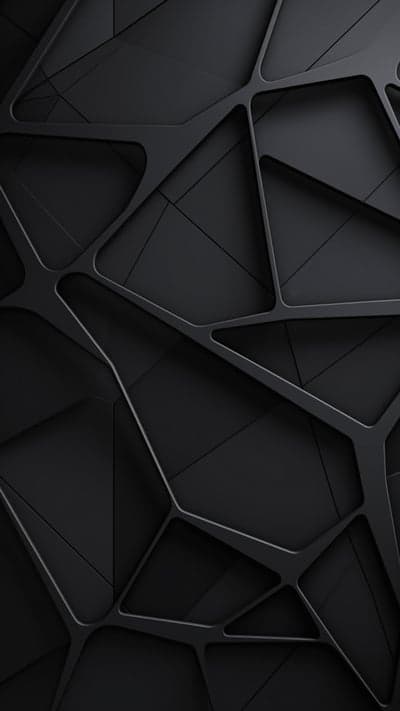 Dark Abstract Geometric Network Background