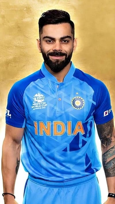 Virat Kohli in Indian Cricket Team Jersey