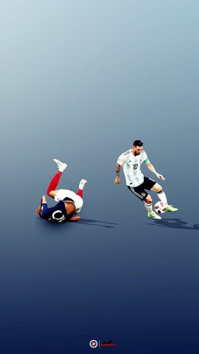 Messi's Masterclass - Dribbling Past Defenders