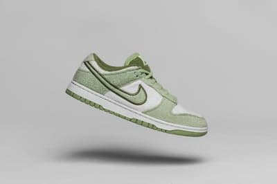 Nike Dunk Low 'Plaid Pack' Light Green Sneakers