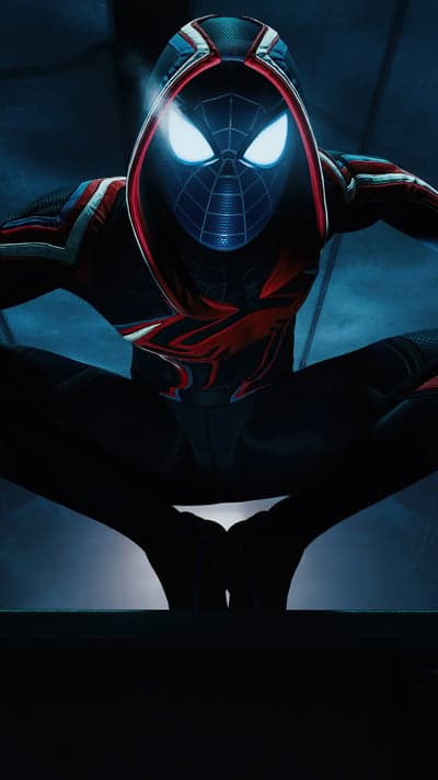 Luminescent Guardian- Hooded Vigilante in the Shadows