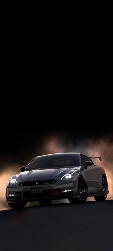 Nissan GT-R R35 Drifting in Smoke and Fog