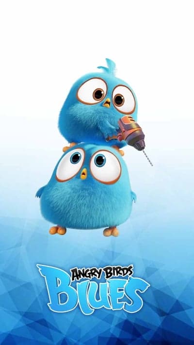 Angry Birds Blues Jay and Jim with Drill