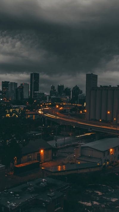 Urban Glow - Under a Foreboding Sky