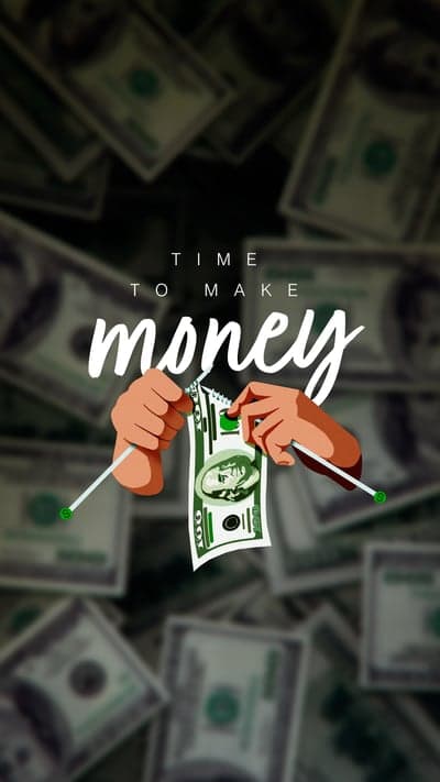 Time to Make Money - Creative Dollar Bill Art