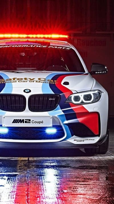 BMW M2 Coupe Safety Car with LED Lights