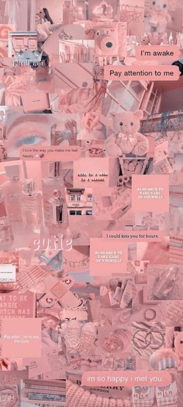 Pink Aesthetic Collage: Cute & Inspiring Vibes