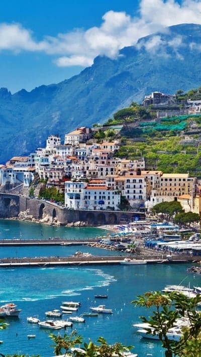 Cliffside Charms- Vibrant Amalfi Coast Village