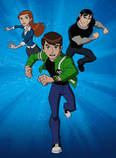 Ben 10 Team - Running Towards Adventure