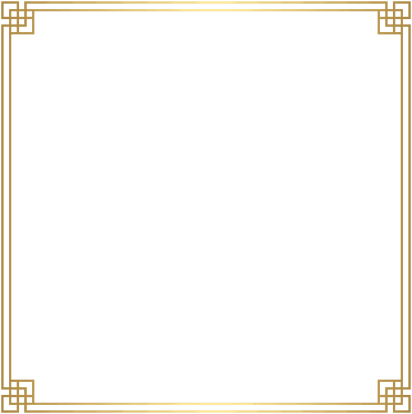 Brown rectangle window frame featuring a decorative border with realistic matte wood texture on a clear background.