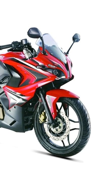 Bajaj Pulsar RS200 Red Sportbike Mobile Screen Background