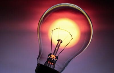 Radiant Electric Filament Glow Macro Phone Wallpaper