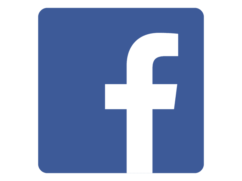 Facebook Messenger logos displayed as flat blue squares featuring a white lowercase f and a lightning bolt icon.