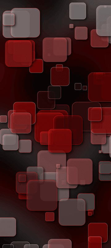 Crimson and Slate Geometric Layers Mobile Wallpaper