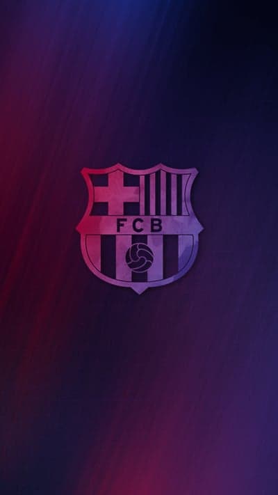 FC Barcelona Logo Wallpaper - Purple and Blue Gradient