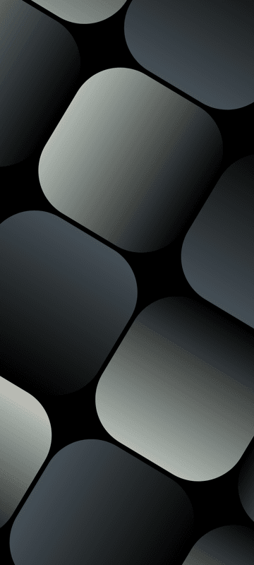 Dark Abstract Rounded Squares Wallpaper