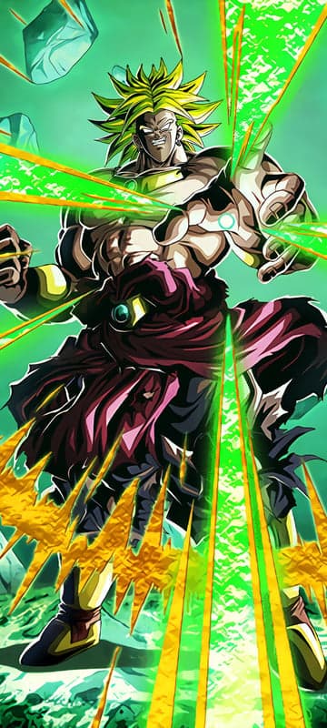 Broly Unleashes Saiyan Power in Epic Dragon Ball Z Art