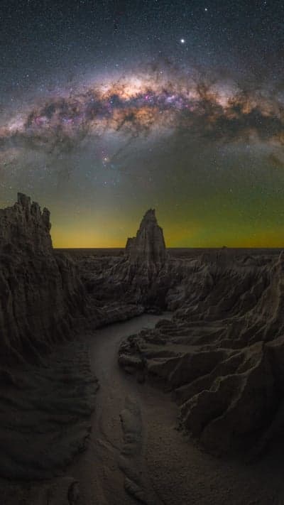 Galactic Badlands- A Cosmic Desert Journey