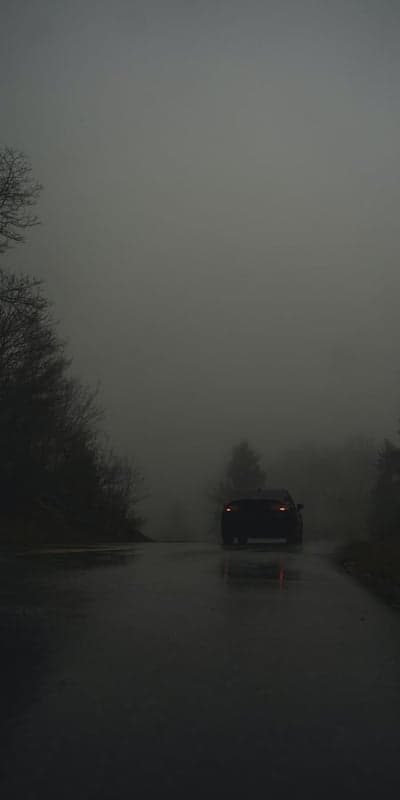 Road into the Haze - An Eerie Drive