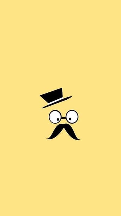Mustache Marvel - Quirky Gentleman Face