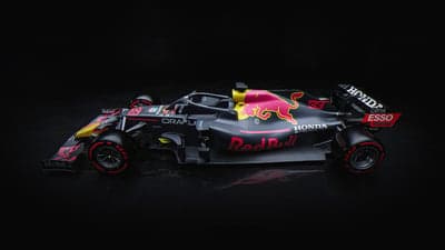 Red Bull Racing F1 Car Desktop Wallpaper - Max Verstappen