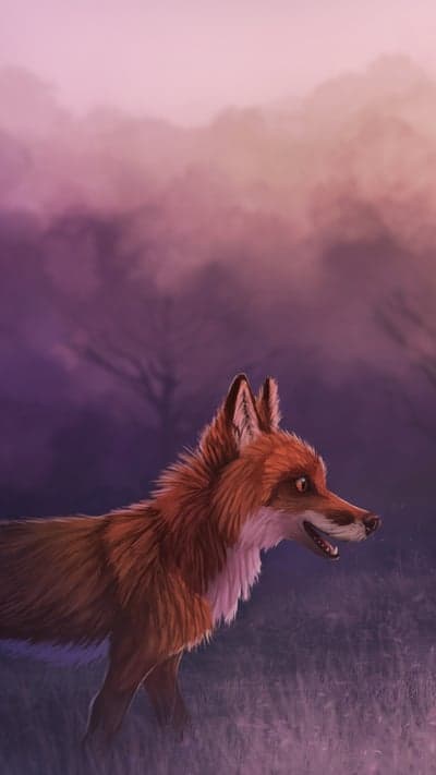 Twilight Hunter - A Fox in the Mist