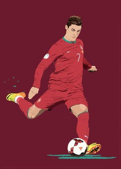 Cristiano Ronaldo - Portugal Kit Power Shot
