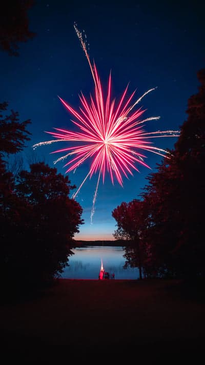 Minimalist Cosmic Balance Silhouette Phone Wallpaper