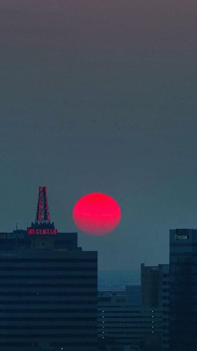 Crimson Orb - Urban Twilight