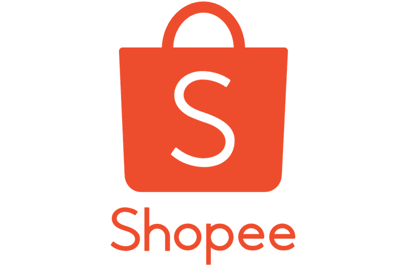 Shopee logo PNG showcasing a bright orange shopping bag icon with a stylized white S on a transparent background.