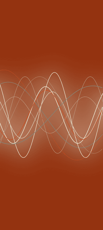 Abstract Wavy Lines Background with Gradient
