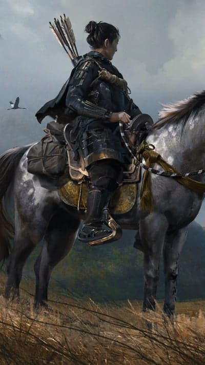 Nomad of Tsushima- Mounted Arche