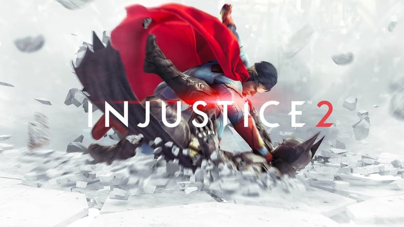 Superman in mid-air grapples with Batman amidst white exploding debris and a central red lens flare.