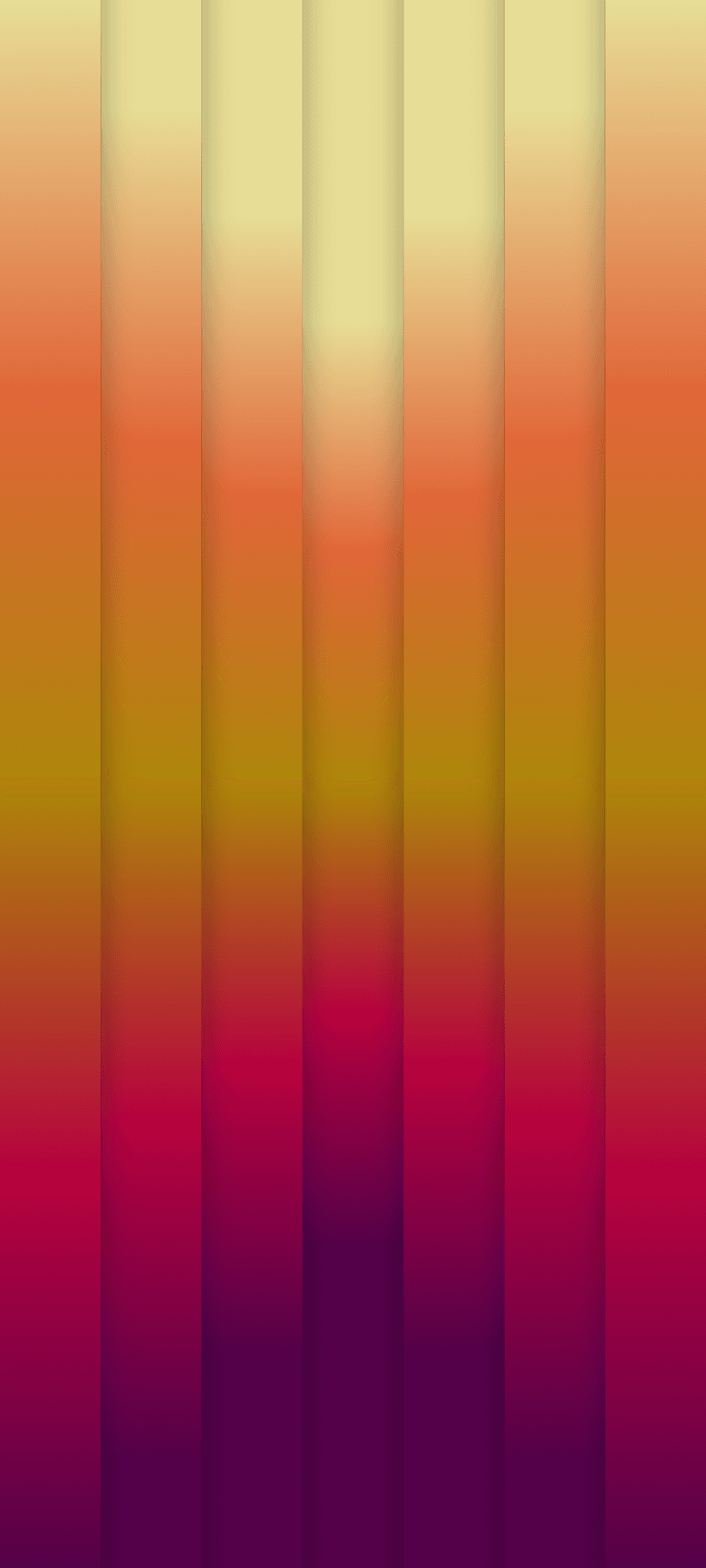 Vertical linear stripes transitioning from bright yellow and orange down to dark red and purple gradients.
