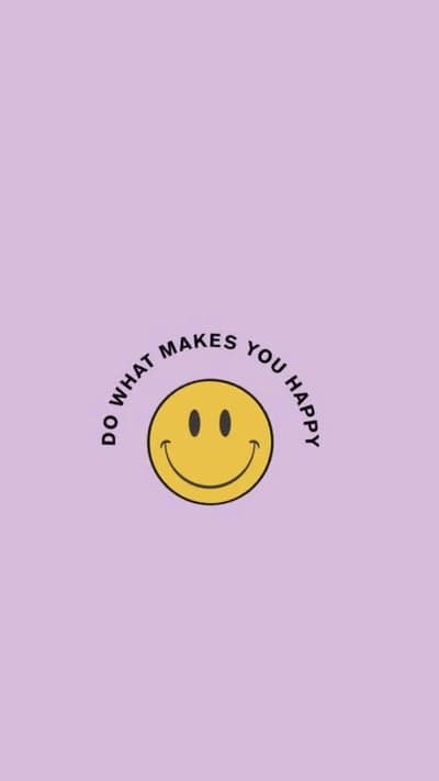 Joyful Affirmation - Purple Smiley Reminder