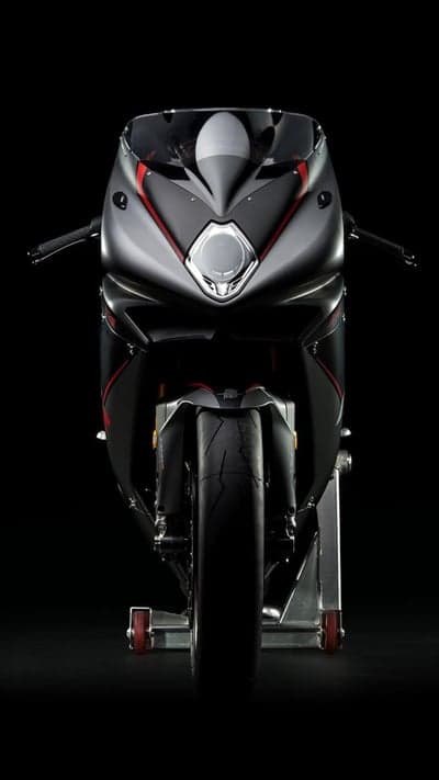Striking MV Agusta Superbike Front View