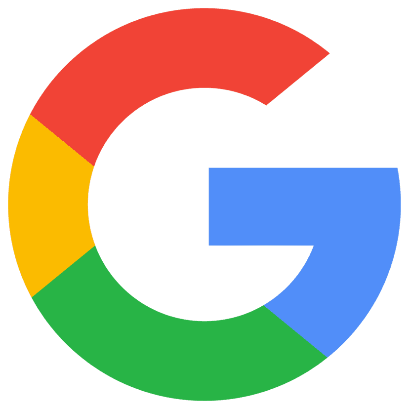 Google logo wordmark featuring vibrant blue red yellow and green letters in a flat sans-serif font style.