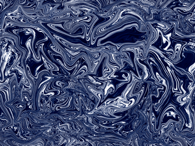 Abstract Navy Blue and White Marbling Texture Background