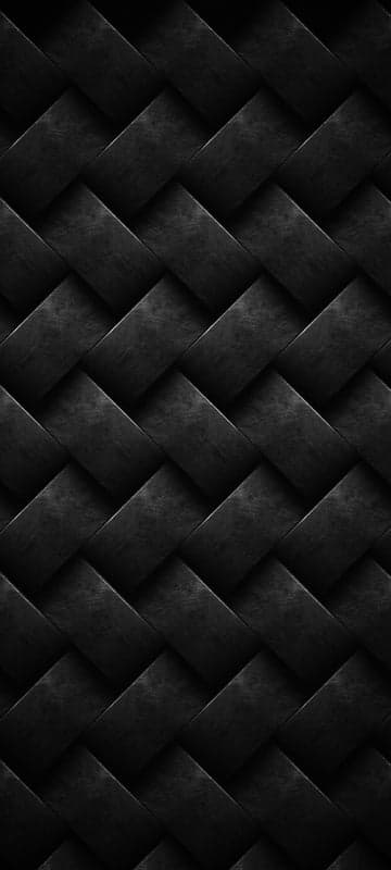 Black Woven Texture Abstract Wallpaper
