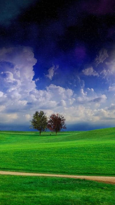 Serene Mountain Homestead at Crystal Lake Tablet Wallpaper