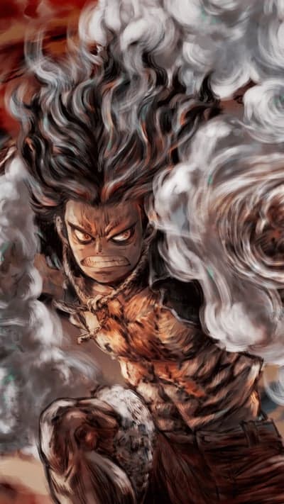 Luffy - Snakeman's Fury