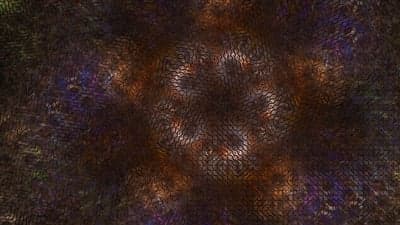 Dark Abstract Fractal Texture with Swirling Patterns